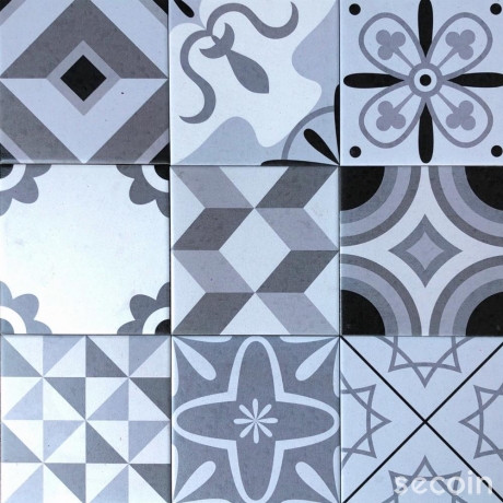 Gạch bông men gốm MIX 20114